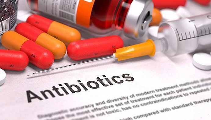 prostatit için antibiyotikler