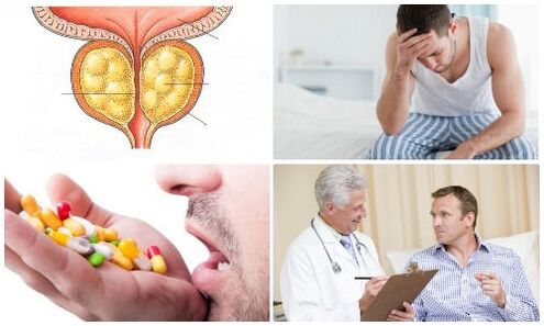erkeklerde prostatit
